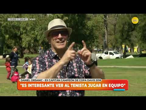 En vivo desde El Planetario con Daniel Orsanic, ex capitán de la Copa Davis 2016 ?LPELDM? 20-09-24