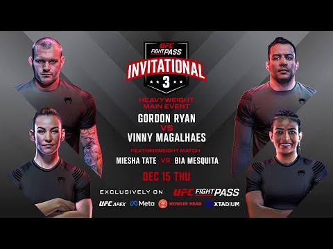 UFC Fight Pass Invitational 3 is LIVE at the APEX | DECEMBER 15TH, 2022!!!