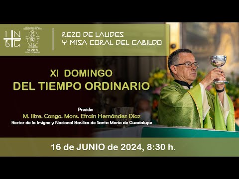 Rezo de Laudes y Misa Coral del Cabildo, 16 de junio de 2024, 8:30 h.