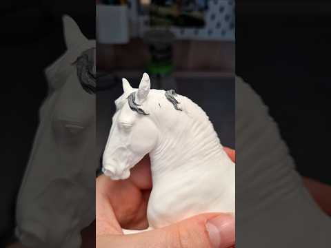 What i'm working on at the moment :D #watercolor #modelhorse #painting #art #birdart #horseart #fyp