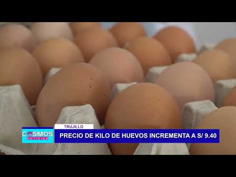 Trujillo: Precio de kilo de huevos incrementa a S/9.40