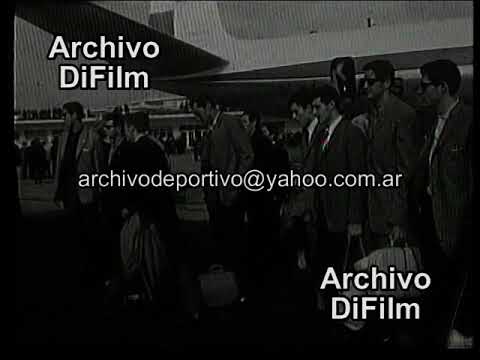 Basquet - Llega Real Madrid a la Argentina para enfrentar a River y Villa Crespo - Año 1965 DiFilm