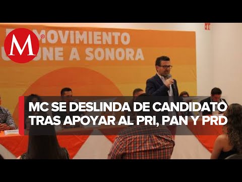 Movimiento Ciudadano desaprueba alianza con PRI y PAN en Sonora