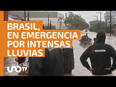 Emergencia en Brasil: impactantes imágenes de las lluvias que han dejado 56 muertos