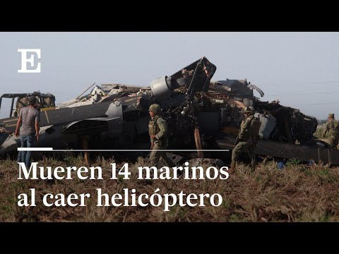 MUEREN 14 MARINOS al caer HELICÓPTERO en el que viajaba el operativo de CARO QUINTERO | El País