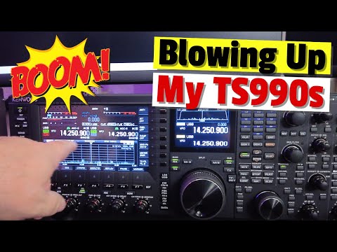 BOOM! My Kenwood TS-990s - It was My Fault!