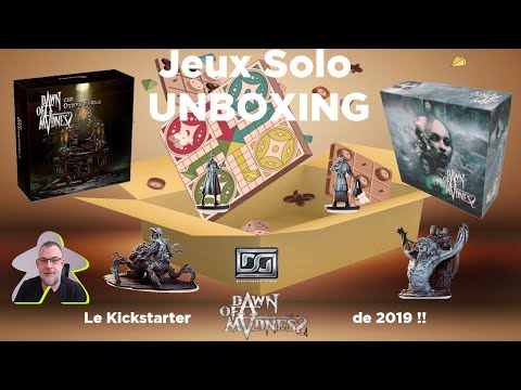 Unboxing - Dawn of Madness - vague 1 | Dimension Games | jeu de société