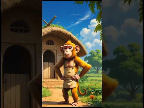 Ek Kisan or bandar ke Story 💝🙂  #motivation #music #virel #aifreetools #aivideo #cartoon  #tredning