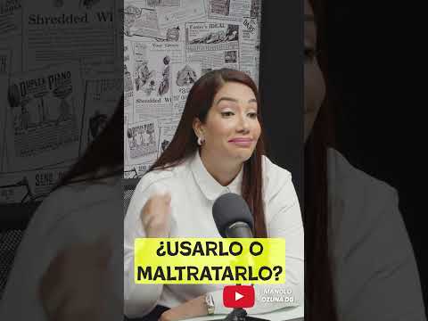 Jaqueline Montero Respuesta: ¿ Usarlo no Maltratarlo?