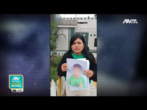 Mujer denuncia que su expareja se llevó a su hijo y ahora están desaparecidos