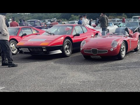 情熱のアルファロメオ・コンレロ登場！ルマン参戦三台の唯一生還したツワモノ！1960年のイタリアン・レーシングの鼓動がCars&Coffeeにやって来た！ライブ配信中！ のサムネイル