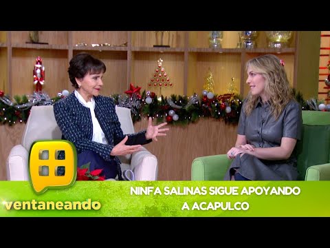 Ninfa Salinas platica sobre su apoyo a Acapulco | Programa del 23 de noviembre 2023 | Ventaneando