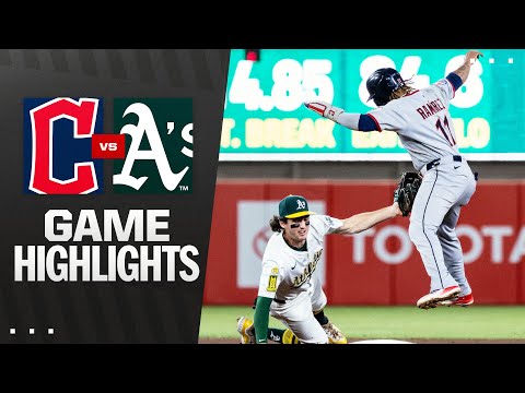 Guardians vs. As Game Highlights (6/21/25) | MLB Highlights