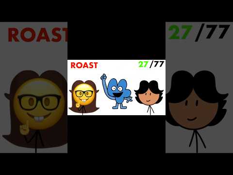 GIRLFRIEND Roasts BFDI:TPOT Part 7 #bfdi #bfdia #tpot #trending #animation #funny #osc #shorts #bfb