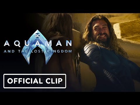 Aquaman and the Lost Kingdom - Official 'Drank It All' Clip (2023) Jason Momoa, Patrick Wilson