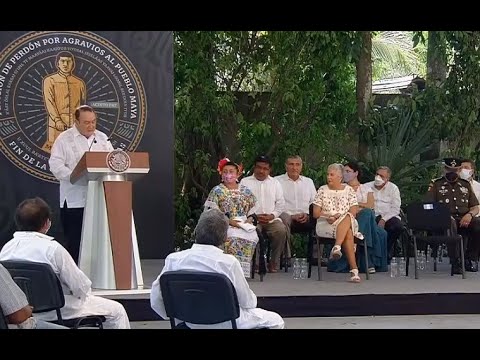 Presidente Giammattei habla en México