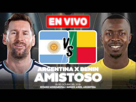 ✅ ¡EL ADIÓS DE LEO! Argentina 3-0 Benín - Partido Amistoso Internacional 🏆 DESPEDIDA DE LIONEL MESSI