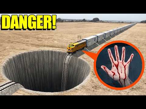 If you see a TRAIN doing this, CALL for help FAST! (Before it’s TOO LATE!)