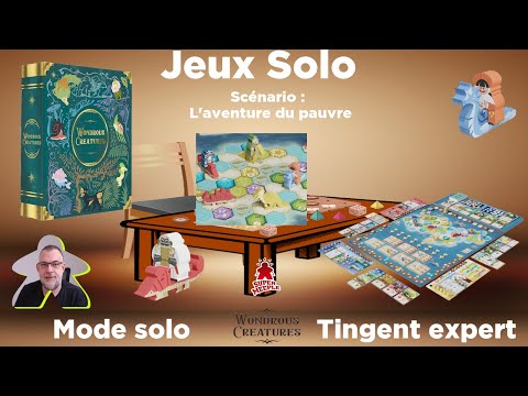 Wondrous Creature - Tingent expert +| scénario 1 Super Meeple | jeu de société