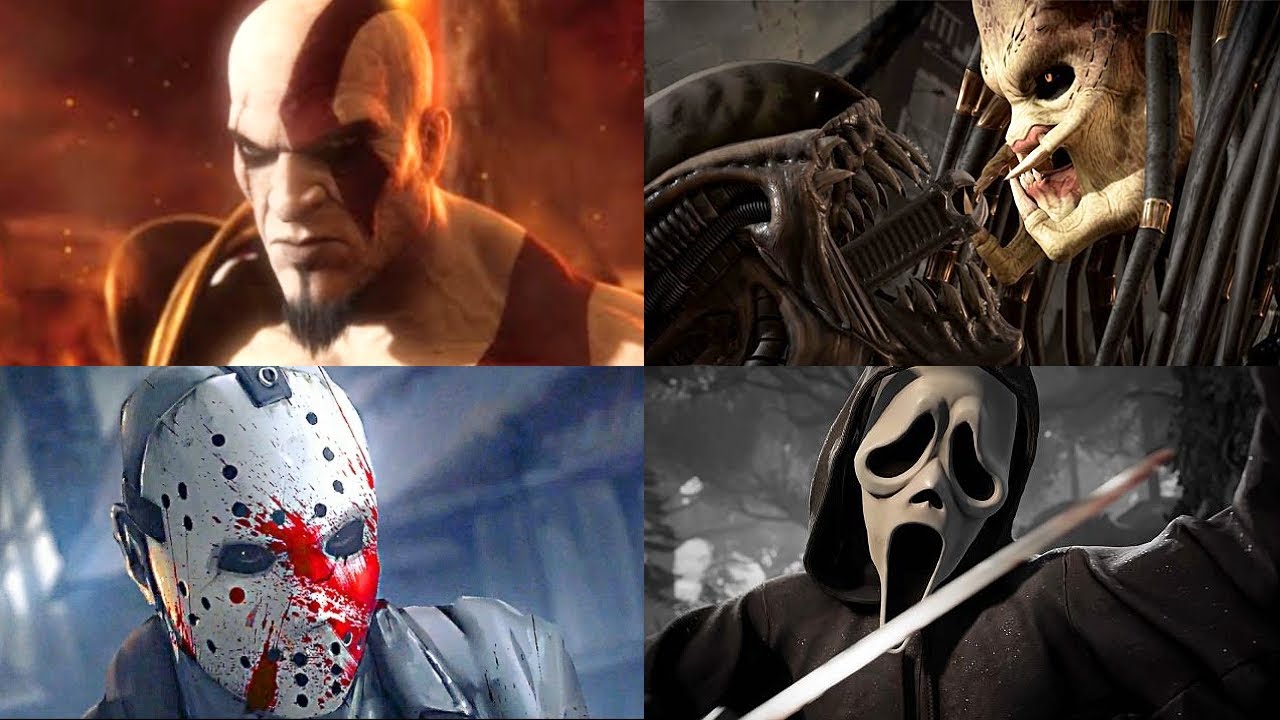 All Guest Characters Fatalities (MK9 to MK1)

Kratos - 00:00
Freddy Krueger - 01:06
Freddy Krueger - 01:06
Jason Voorhees - 02:06
Leatherface - 02:59
Alien - 03:49
Predator - 04:41
Joker - 05:31
Spawn - 06:36
Robocop - 07:21
Rambo - 08:22
Terminator - 09:21
Ghostface - 10:01
Homelander - 11:10
Omni Man - 11:52
Peacemaker - 12:46

New Clips 2024!

Subscribe To Gameclips To Catch Up All The Best Clips.