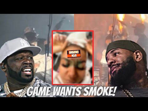 The Game WANTS SMOKE WITH 50 Cent after THROWING MICROPHONE IN LA!