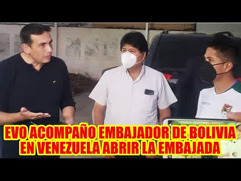 EMBAJADOR PLURINACIONAL DE BOLIVIA EN VENEZUELA SEBA MICHAEL ABRIÓ NUEVAMENTE LA EMBAJADA EN CARACAS