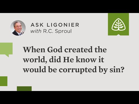 When God created the world, did He know it would be corrupted by sin?