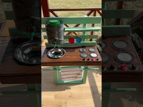 Дитяча кухня своїми руками | mud kitchen #diy