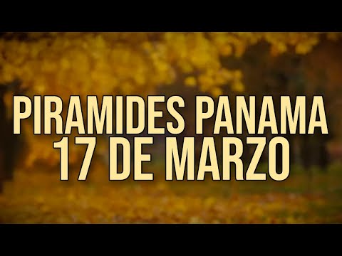 Pirámides de la suerte para el Domingo 17 de Marzo 2024 Lotería de Panamá