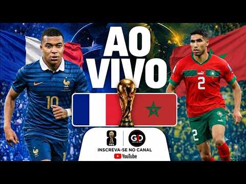 🥅 FRANÇA X MARROCOS | COPA DO MUNDO 2026 | QUARTAS DE FINAL | FASE DE GRUPOS AO VIVO COM IMAGENS