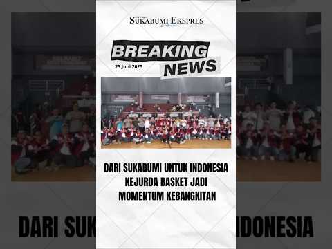 Kota Sukabumi Gelar Kejurda Bola Basket, Turut Hadir Wakil Wali Kota Bobby Maulana
