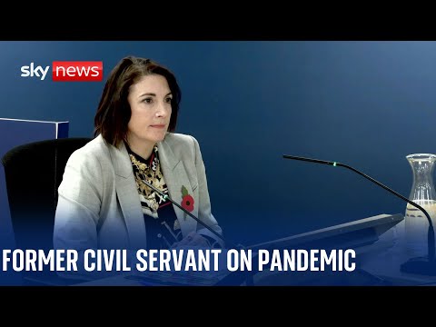 Covid inquiry: Former top civil servant describes 'macho culture' inside No 10