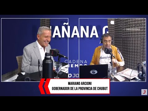 EN VIVO | Mariano Arcioni, Gobernador de la Provincia del Chubut