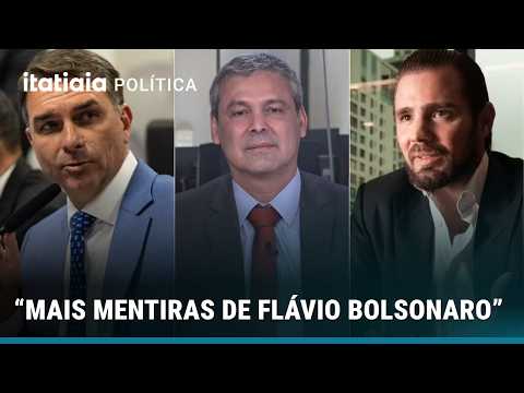 LINDBERGH DIZ QUE FLÁVIO BOLSONARO TEVE MAIS DE UM ENCONTRO COM VORCARO: 'MAIS UMA MENTIRA'