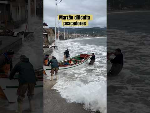 Marzão dificulta pescadores