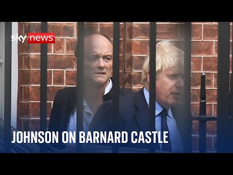 COVID inquiry: Barnard Castle breach 'a bad moment', says Boris Johnson