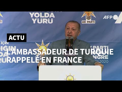 Macron rappelle son ambassadeur en Turquie après une nouvelle attaque d'Erdogan | AFP