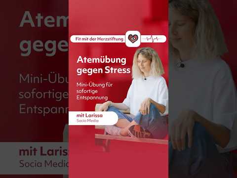 🫁 Kleine Übung, große Wirkung: Atemtechnik gegen Stress