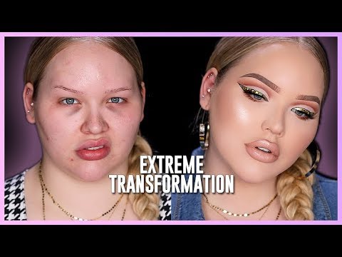 AFFORDABLE EXTREME GLAM TRANSFORMATION!
