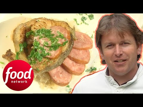 James Makes A Mouthwatering Cod With Smoked Sausage | James Martin's French Road Trip
