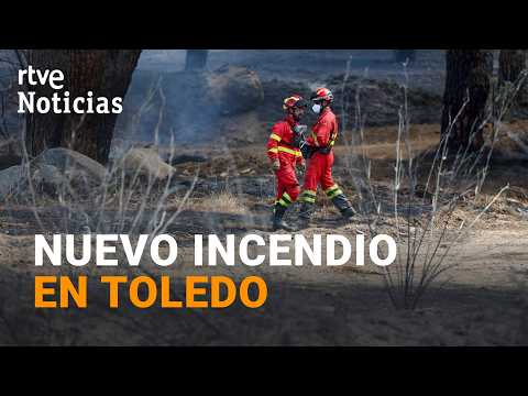 Avanza rápidamente el incendio de Almorox, Toledo | RTVE Noticias