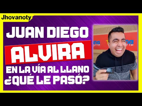 Juan Diego Alvira, en la vía al llano... ¿Qué le pasó - Jhovanoty