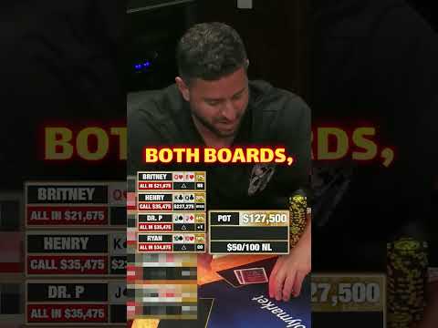 New Video from Hustler Casino Live: HOLY SH*T WTF IS GOING ON IN THIS HAND!? 🤣🤣🤣