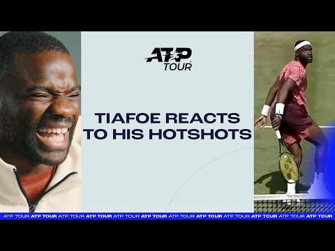 Tiafoe Reacts To His Best Shots!