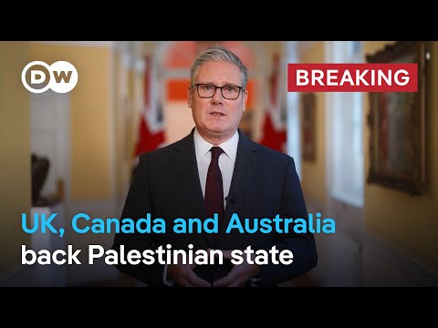 Starmer: 'Were acting to keep alive the possibility of peace and a two state solution.' | DW News