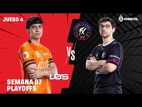LOS vs FX | CBLOL SPLIT 1 2026 | PLAYOFFS | S7 D2 | PARTIDA 4