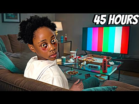 GIRL Addicted To Watching TV😱