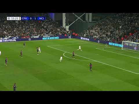 Magnus Mattson (34') Manchester City vs Copenhagen | UEFA Champions League RO16 Leg 1