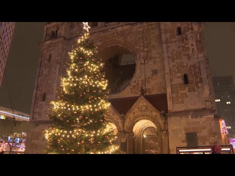 Christmas cheer spreads to cities around the world