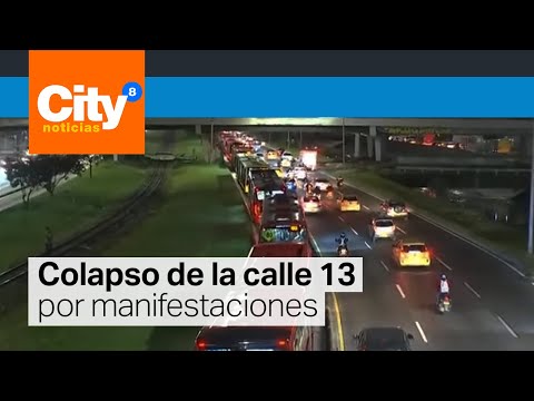 Bloqueos afectaron el servicio de TransMilenio | CityTv